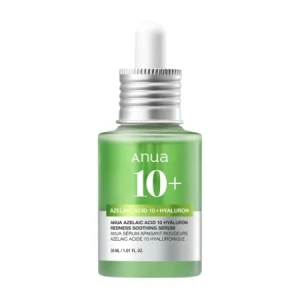 Anua  Azelaic Acid 10 Hyaluron Redness Soothing Serum 30 ml - Serum z Kwasem Azelainowym i Hialuronowym 30ml
