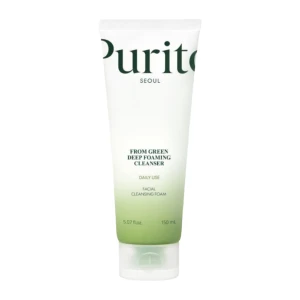 Purito Seoul From Green Deep Foaming Cleanser 150 ml - Oczyszczająca Pianka Do Mycia Twarzy 150ml