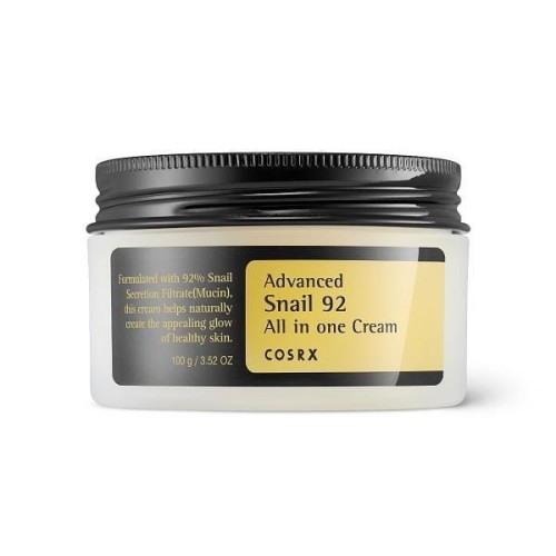 Cosrx Advanced Snail 92 All In One Cream - Wielozadaniowy Krem Do Twarzy Ze Śluzem Ślimaka 100 ml