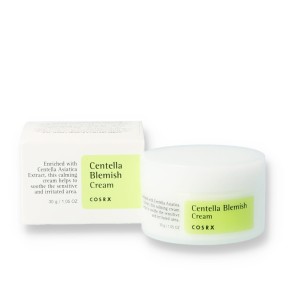 COSRX Centella Blemish Cream 30ml - Pielęgnacyjny Krem Do Twarzy z Wyciągiem z Wąkroty Azjatyckiej 30 ml