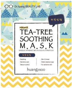 Huangjisoo Tea Tree - łagodząca maska w płachcie 25 ml