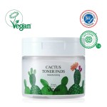 Yadah Cactus Toner Pads - Płatki Tonizujące z Wyciągiem z Kaktusa 60 płatków