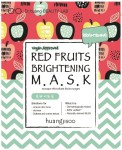 Huangjisoo Red Fruits Mask - rozświetlająca maska w płachcie 25 ml