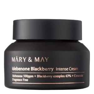 Mary&May Idebenone Blackberry Intense Cream 70 g - Krem Przeciwzmarszczkowy z Idebenonem 70g