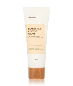 Iunik Black Snail Restore Cream 60 ml - Odżywczy Krem do Twarzy 60ml