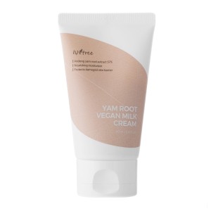 Isntree Yam Root Vegan Milk Cream 80 ml -  Nawilżający Krem do Twarzy 80ml